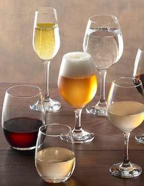 Copa para vino blanco Pasabahce Amber de vidrio