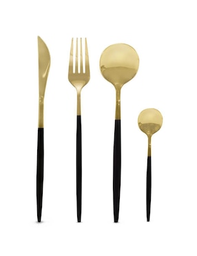 Set cubiertos Idea Nuova de acero inoxidable 24 piezas