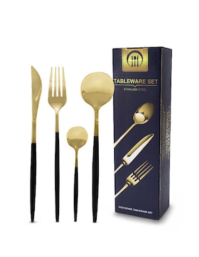 Set cubiertos Idea Nuova de acero inoxidable 24 piezas