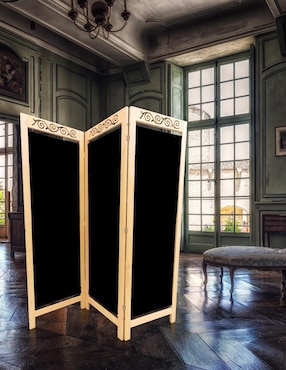 Biombo Rayand Decor 3 paneles de Madera