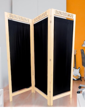 Biombo Rayand Decor 3 paneles de Madera