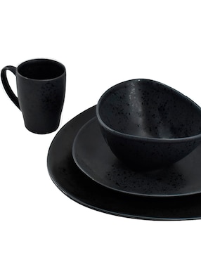 Vajilla cerrada Haus de stoneware para 4 personas