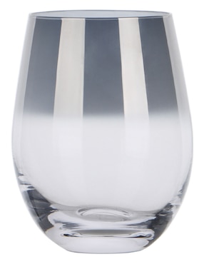 Vaso Old Fashion Haus Silver Moon De Vidrio