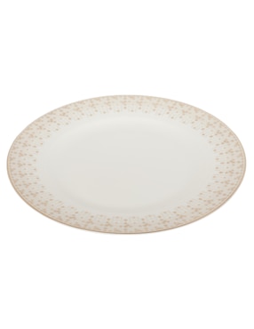 Plato Ensalada Haus Holidays Xmas Gold De Porcelana