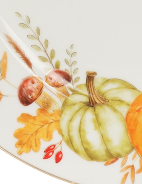 Plato trinche Haus Harvest de porcelana