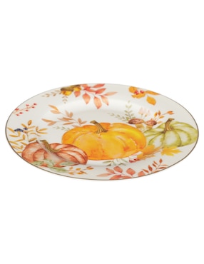 Plato ensalada Haus Harvest de porcelana