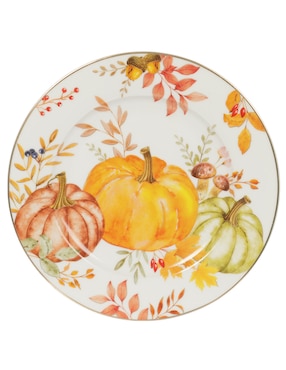 Plato ensalada Haus Harvest de porcelana