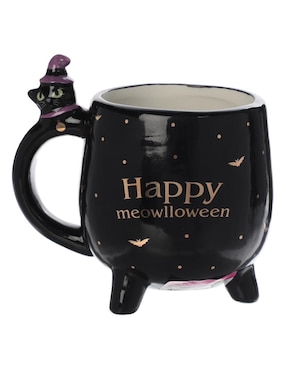 Taza de Halloween de colección Cementerium Black Cat