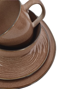 Vajilla cerrada Haus de stoneware para 4 personas