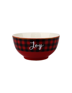 Bowl Haus Navidad De Porcelana