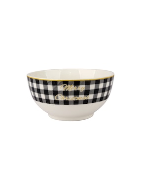 Bowl Haus Navidad De Porcelana