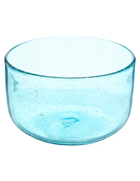 Bowl Haus Crystal Blue De Vidrio