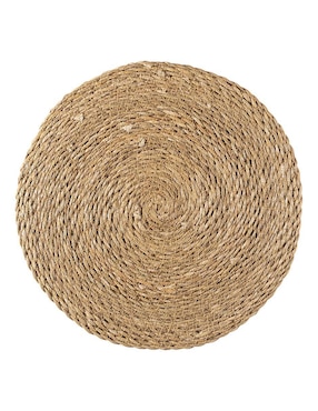 Plato base Cantia Lolo de fibras naturales 6 piezas