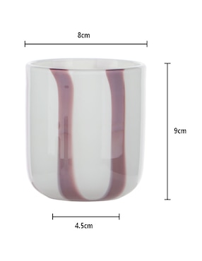 Vaso Haus Dual de vidrio