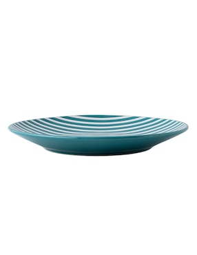 Plato Ensalada Haus Straight Lines De Stoneware