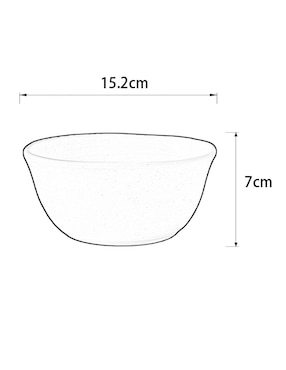 Bowl Haus Numa de cerámica