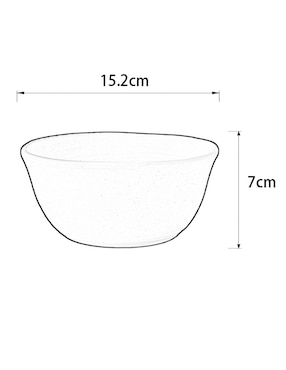 Bowl Haus Numa de cerámica