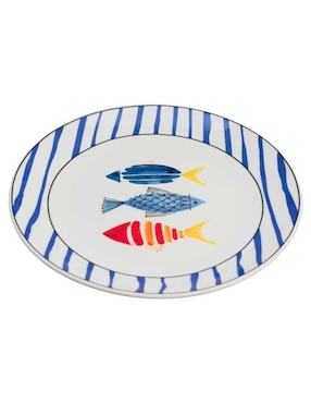 Plato trinche Haus Mediterraneo de porcelana