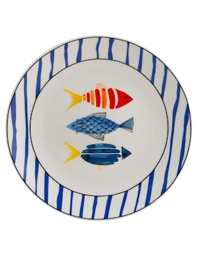 Plato ensalada Haus Mediterraneo de porcelana