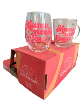 Set tazas americana Bluebell & Co. Cool Mom 2 piezas