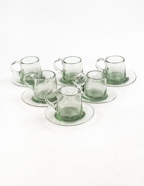 Set de tazas americana Marea Baja 6 piezas
