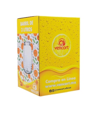 Vitrolero de vidrio Vencort