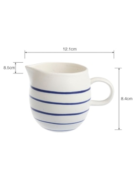 Cremera Haus Urban Lines de porcelana