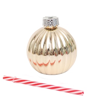 Vaso corto navideño Christmas Spirit Snowball Season con 3 piezas