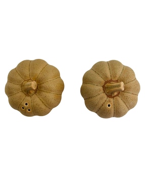 Salero y pimientero Haus Pumpkin Harvest de cerámica