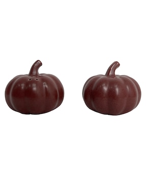 Salero y pimentero Haus Pumpking Harvest de cerámica