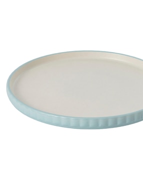 Plato ensalada Haus Sereno Azul de stoneware