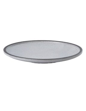 Plato ensalada Haus Sereno gris de stoneware