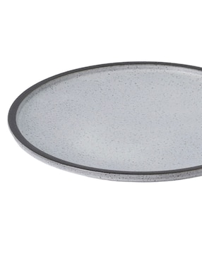 Plato ensalada Haus Sereno gris de stoneware