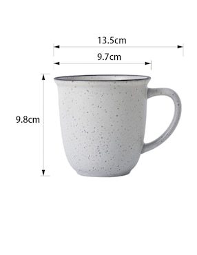 Taza clásica Haus Nichirin Sword Sereno Gris