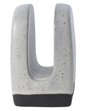Servilletero Haus Sereno gris de stoneware
