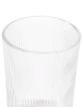 Vaso para agua Haus Peace Colors de vidrio