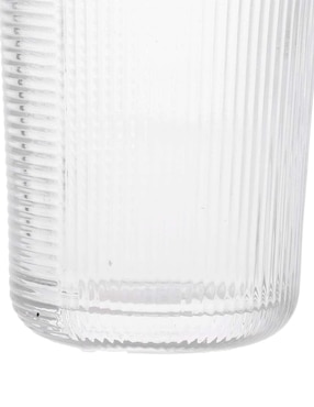 Vaso para agua Haus Peace Colors de vidrio