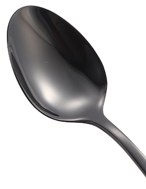 Cuchara Haus Black & Silver
