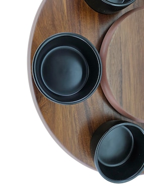 Set bowl Haus Acai & Glass 7 piezas de cerámica