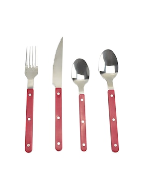 Set cubiertos Haus de acero inoxidable 16 piezas