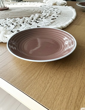 Plato postre Haus Rustic de stoneware