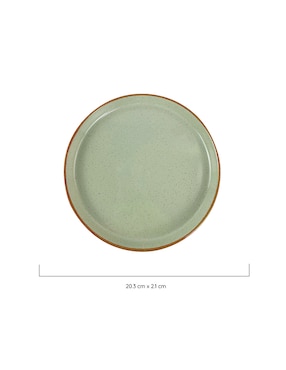 Plato postre Haus Industrial de stoneware