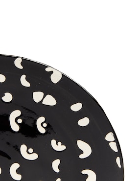 Plato ensalada halloween Haus Spooky Season de stoneware