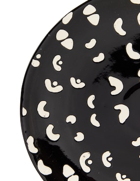 Plato ensalada halloween Haus Spooky Season de stoneware