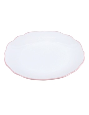 Plato ensalada Haus Tulip de stoneware