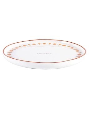 Plato trinche Haus Harvest Pumpkins de stoneware