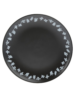 Plato trinche halloween Haus Cute de stoneware
