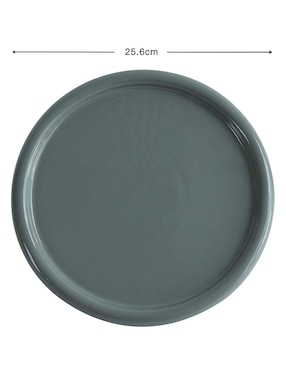 Plato trinche Haus Fluffly de stoneware