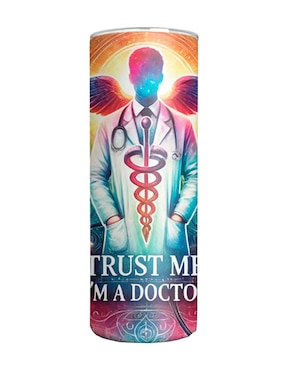 Termo Novedades Fenix de acero inoxidable con tapa disc top 591 ml