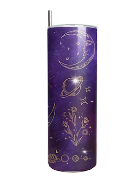 Termo Novedades Fenix de acero inoxidable con tapa disc top 591 ml